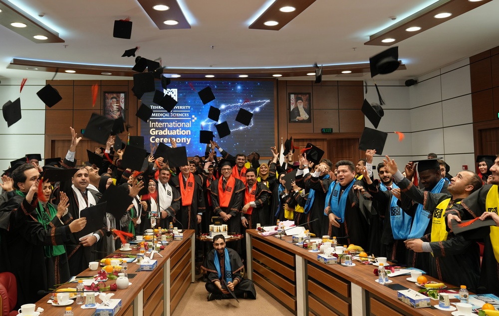 The 6th Graduation Ceremony for International Students at Tehran University of Medical Sciences