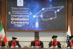 The 6th Graduation Ceremony for International Students at Tehran University of Medical Sciences