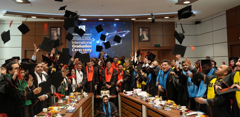 The 6th Graduation Ceremony for International Students at Tehran University of Medical Sciences