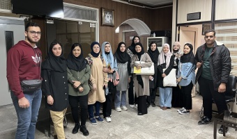 Newcomer international students visited the departments and management offices of the International Deputy (Hojatdoost and Damesh Building) on November 21st and 22nd.
