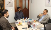 Director of International Affairs and Development Meets a Professor from Harvard University