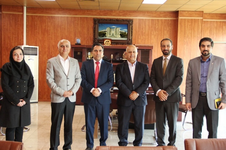 The Ambassador of Afghanistan met with the Chancellor and the Vice-chancellors of Tehran University of Medical Sciences.