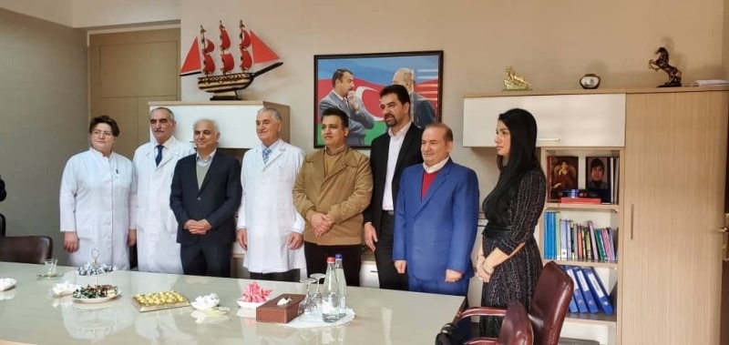 A delegation of TUMS visited Some Medical Centers in the Republic of Azerbaijan