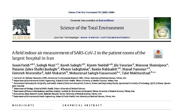 Examining the Presence of SARS-CoV-2 (Causative Agent of COVID-19) In the Air of ICU Rooms of Hospitals