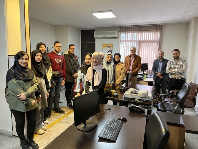 Newcomer international students visited the departments and management offices of the International Deputy (Hojatdoost and Damesh Building) on November 21st and 22nd.