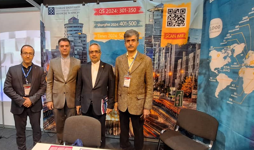 Tehran University of Medical Sciences at the Education and Career 2024 Exhibition in Kazakhstan