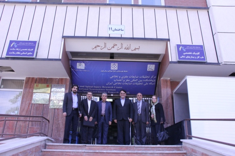 KRG Delegation Visited TUMS Brain & Spinal Injury Research Center