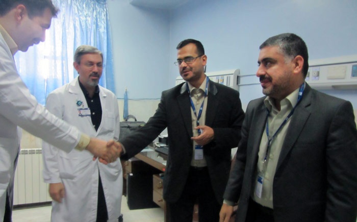 Meeting of Two Iraqi Gastrointestinal (GI) Surgeons from Baghdad Medical City with Dr. Jafarian, Head of Hepatobiliary and Liver Transplantation Division at Imam Khomeini Hospital