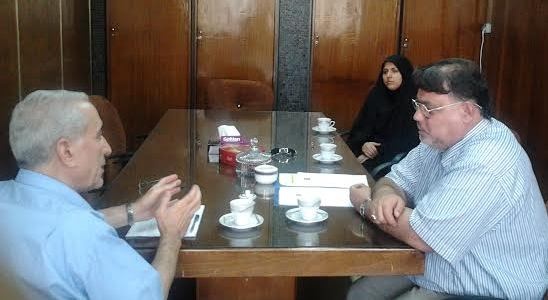 Meeting between TUMS-IC VPRA and School of Medicine Vice Dean for Postgraduate Studies