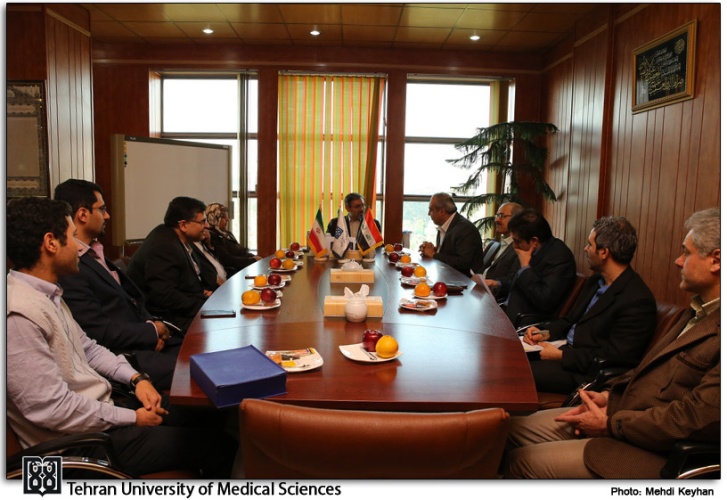 Kufa Delegation Met TUMS Chancellor/ Three MoUs Signed